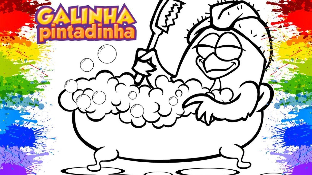 Desenhos para colorir - Site Oficial da Galinha Pintadinha