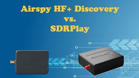 Airspy HF+ Discovery vs. SDRPlay RSP-1A on Medum Wave and Short Wave