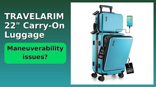 REVIEW (2026): TRAVELARIM 22' Carry-On Luggage. ESSENTIAL details.