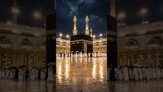 "Har Musalman ka khwab, Kaaba ki ziarat aur Masjid al-Haram mein sajda." 🤲🕋#kaaba#makkalive