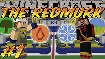 That is a BIG temple! - The Redmurk Mystery Ep.1 (Minecraft custom map)