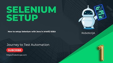 Create Java project in IntelliJ IDEA and configure Selenium WebDriver and Launch chrome browser