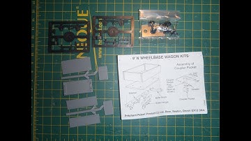 N Gauge 24, Peco 9’ Wagon Kit Build