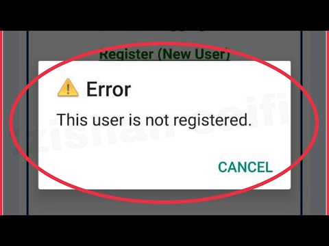 mPassport Seva App Fix This user is not registered. problem solve