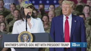 Whitmers office: Governor spoke with President Trump on variety of topics