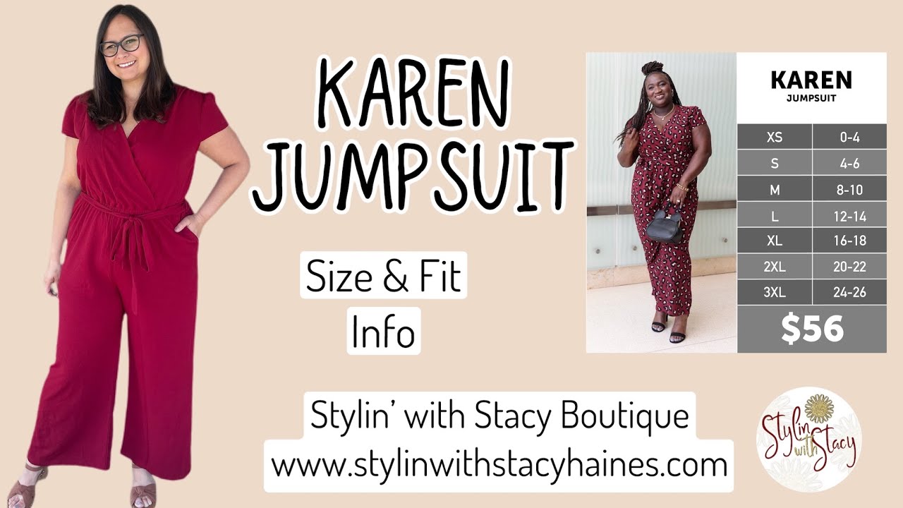 LuLaRoe Karen Jumpsuit - Size & Fit w/ Stacy Haines 