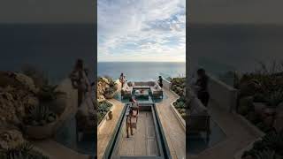 Luxury Infinity Pool Transformation | From Empty Backyard to Oceanfront ParadiseInfinityPool #Luxury