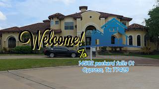 14502 Packard falls Ct Cypress, Tx 77429 | Home Walkthrough