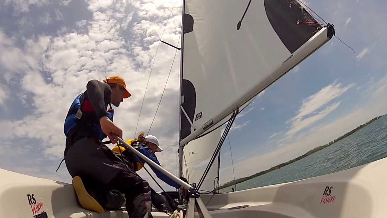 sailboat racing tacking