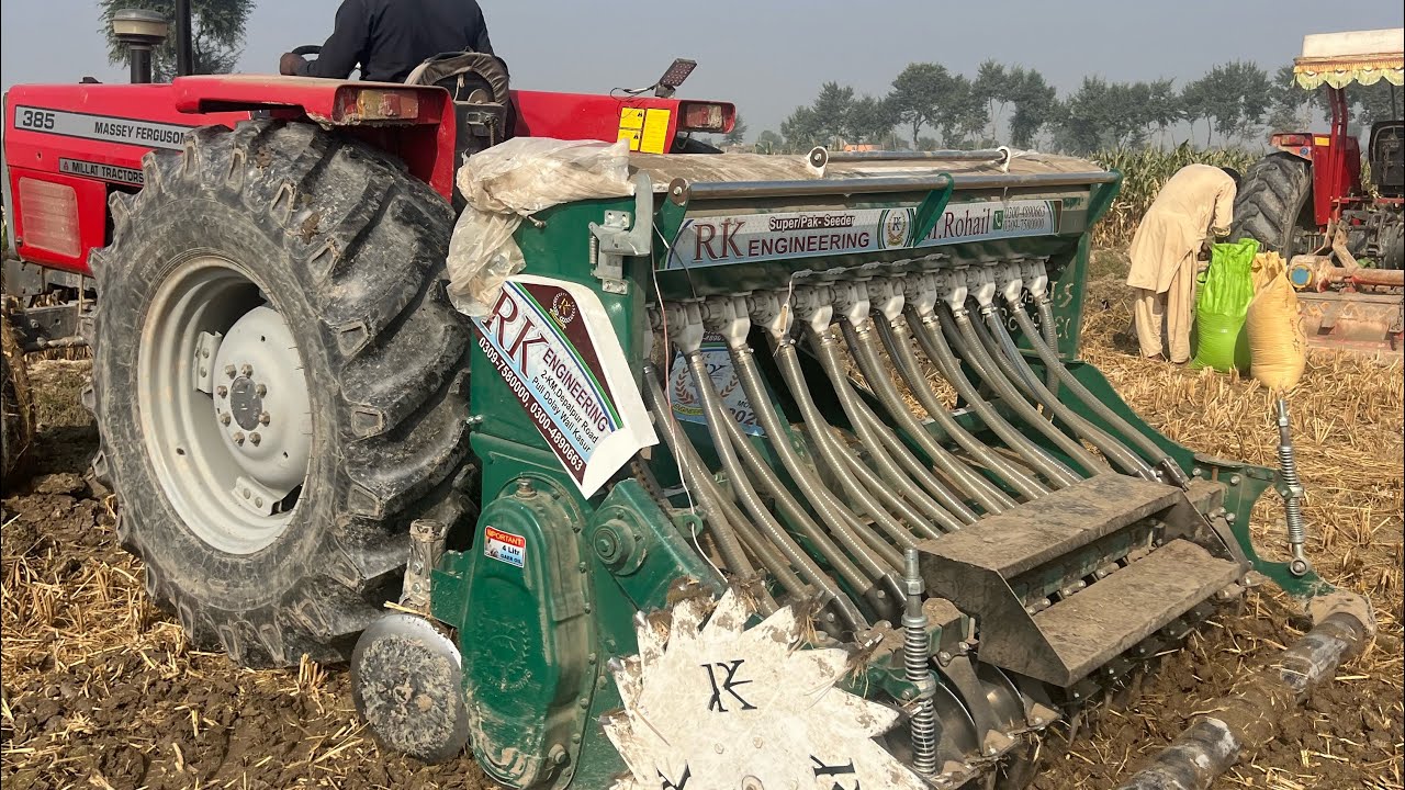 DIGITAL KISAN Pakistan is live wheat With Super Seeder in punjab Pakistan 