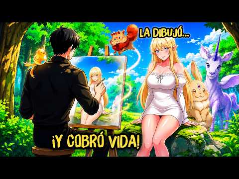 Solo Era un Pintor Común... Hasta que Renació con el Poder de Dar Vida a Sus Pinturas - Resumen!
