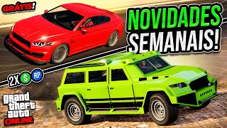 SEMANA DOS CARROS PESADOS e 8F DRAFTER GRÁTIS HOJE!!! - NOVIDADES SEMANAIS (21/03/2024) | GTA Online