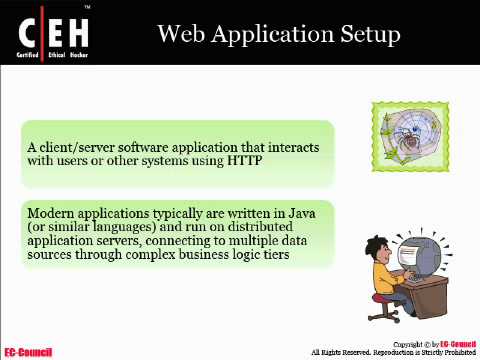 CEH v6 Module 17 by QuickCert: Web Application Vulnerabilities