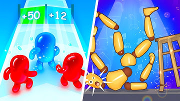 Join Blob Clash 3D vs Kick & Break 💥🧩 Max Level Gameplay Walkthrough Android iOS Update 7KV9
