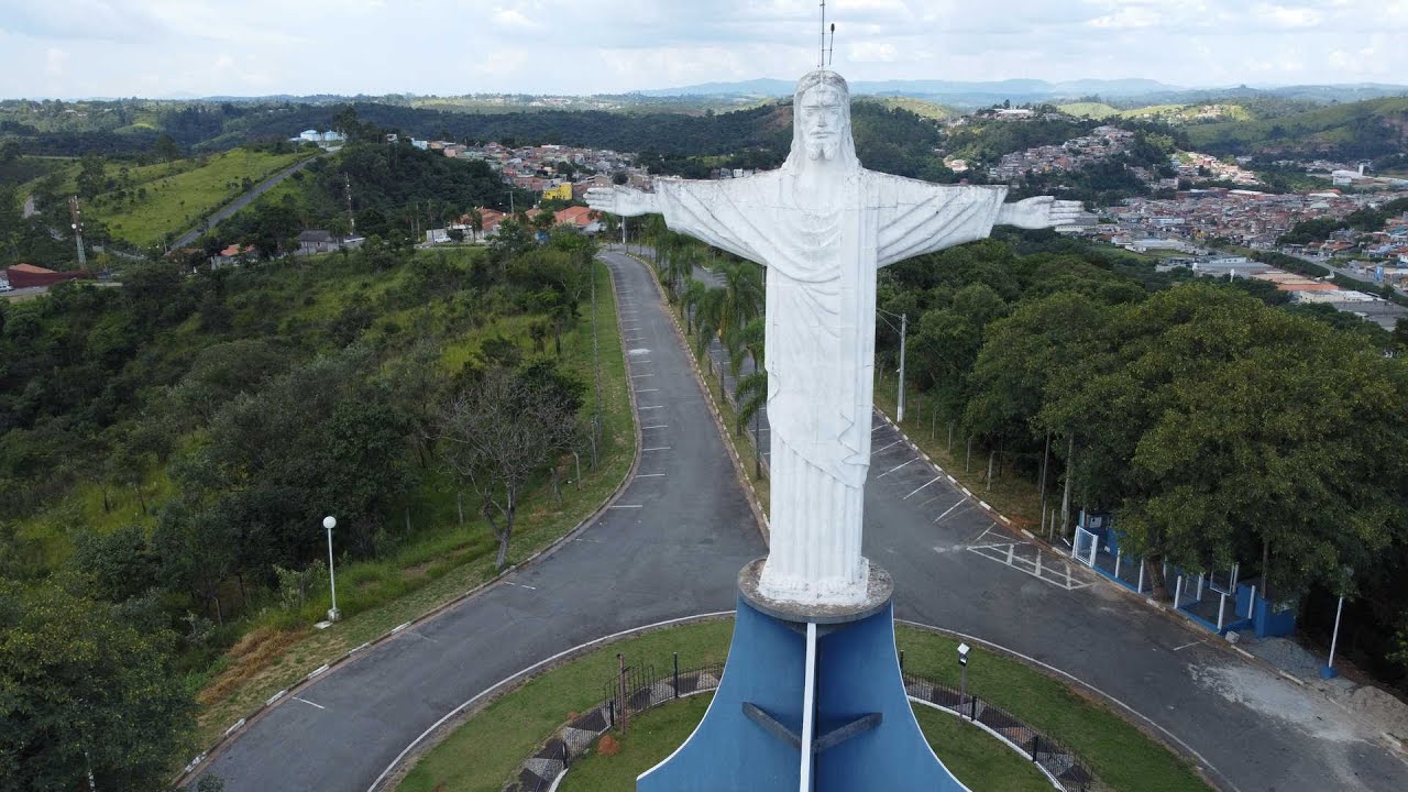 VOO DE DRONE NO CRISTO REDENTOR EM CAMPO LIMPO PAULISTA-SP - YouTube