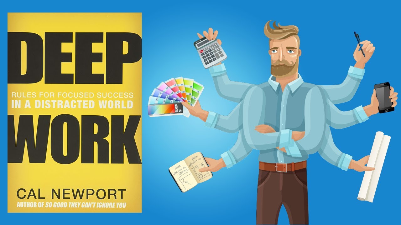 التركيز المطلق في عالم متشتت II ملخص كتاب : العمل العميق