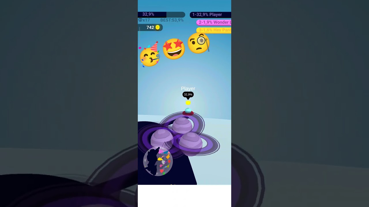 Paper.io 4 gameplay with intense moments and clean wins.Watch how I expand territory...