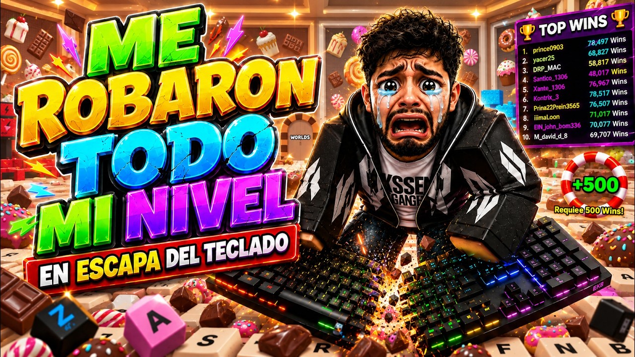 NO me ROBES mi VELOCIDAD en escapa de teclado
