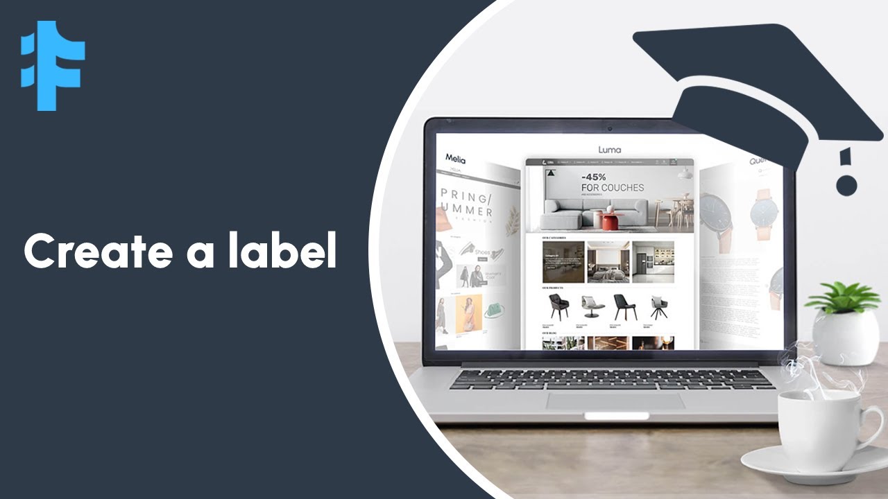 18. Creating and using a label - YouTube