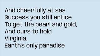 Ode to the Virginian Voyage