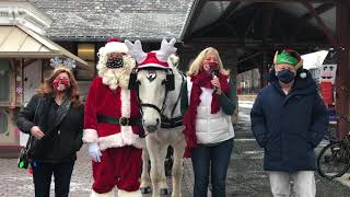Santa Rolls into Westfield
