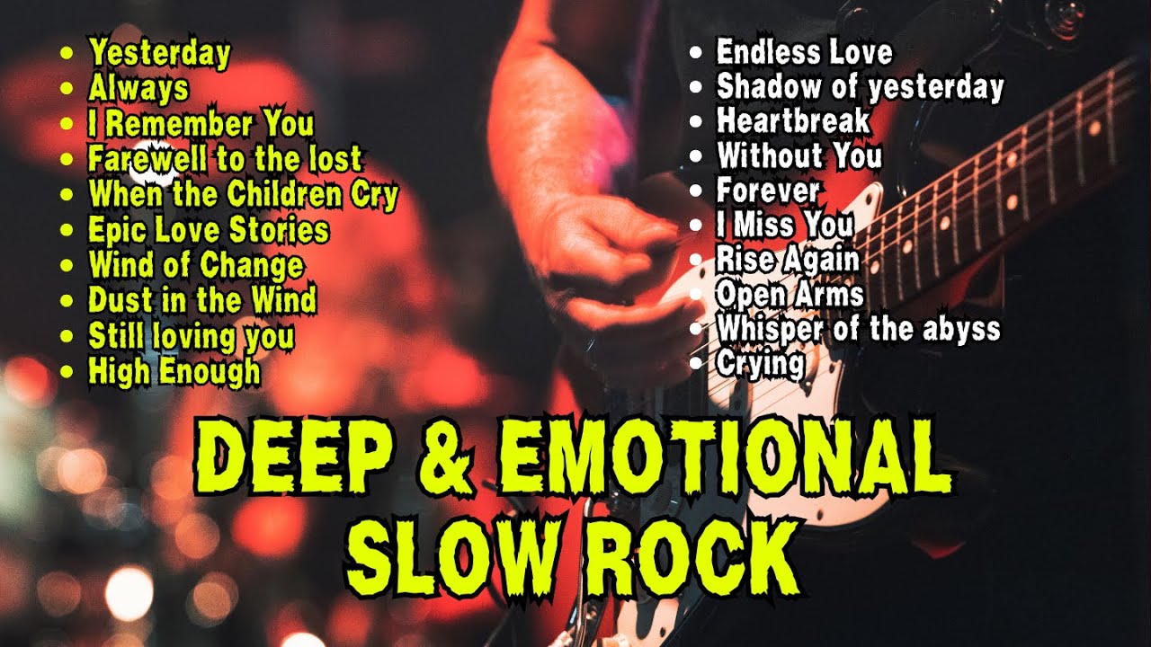 Emotional Rock Ballads You’ll Play on Repeat – Deep Songs That Hit the ...