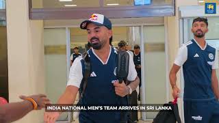 Team India has arrived and is ready for an epic Test battle. Let the rivalry begin! #INDvSL screenshot 1