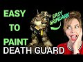 How to paint horus heresy death guard easy grimdark