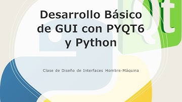 Interfaces Graficas con PyQT6 y Python