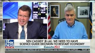 Cassidy joins Neil Cavuto on Fox News to give an update on progress of antibody testing for COVID-19