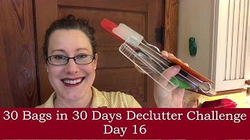 30 Bags in 30 Days Declutter Challenge - Day 16