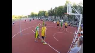 Tauragės 3x3 vasaros krepšinio lygos FINALAS! STEPUTIS ir KO - BREMENA 2015-08-04