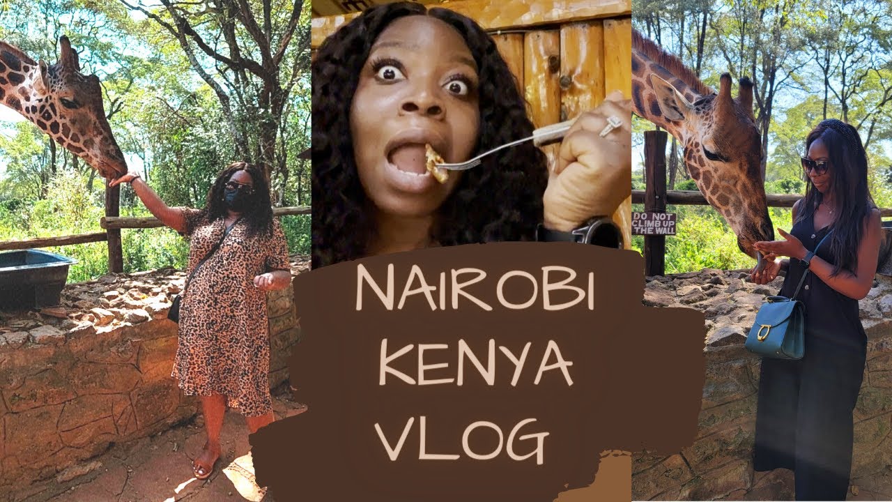 TRAVEL VLOG| NAIROBI, KENYA: Eating crocodile at Carnivore, Giraffe Centre, Air BnB Tour | Part 1
