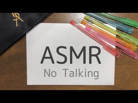 【ASMR】お絵かきの音✏️ NoTalking Drawing