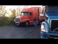 Crazy drivers at Winchester va flying j truck stop