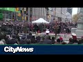 Hundreds gather in Downtown Toronto for Remembrance Day ceremony