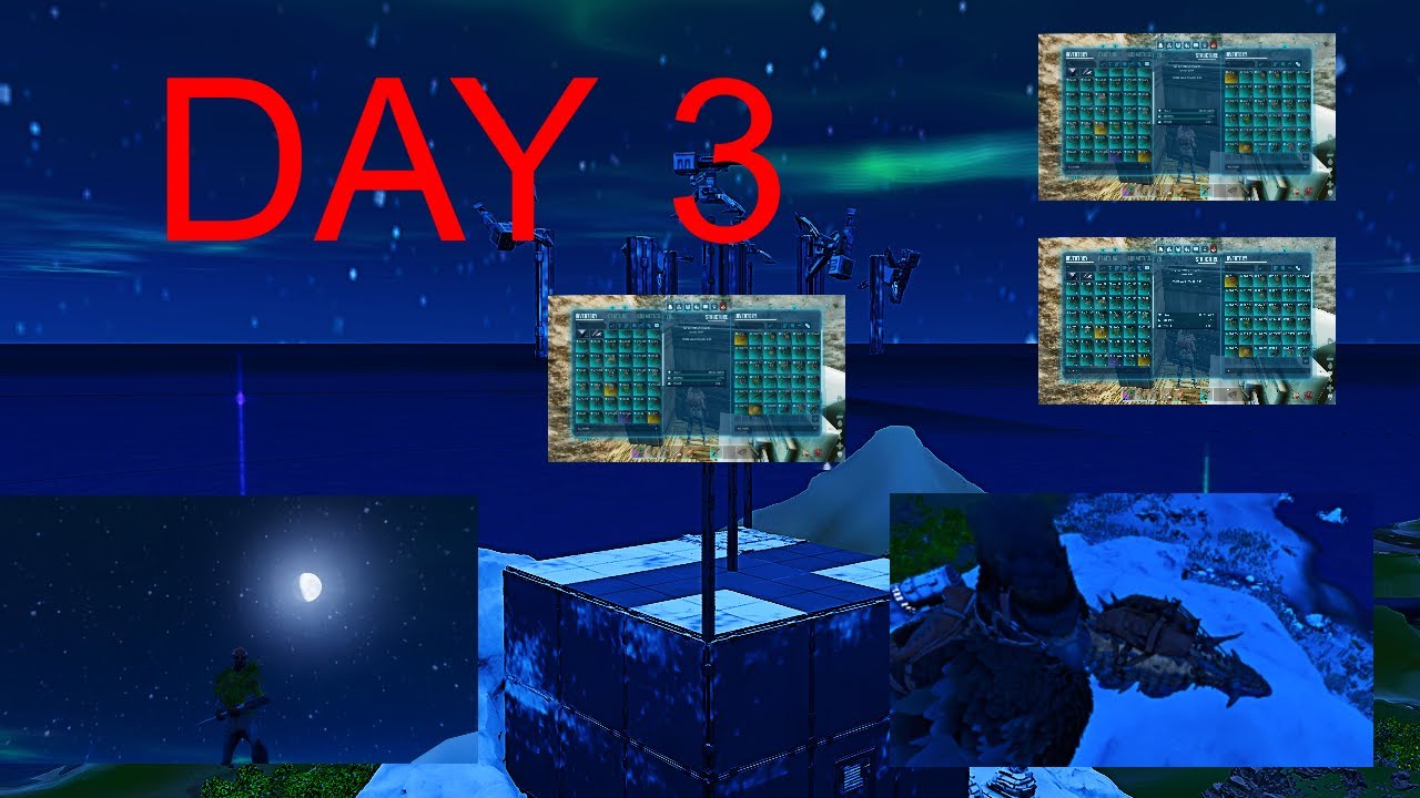 Day 3 rebuild day official pvp -Ark survival ascended