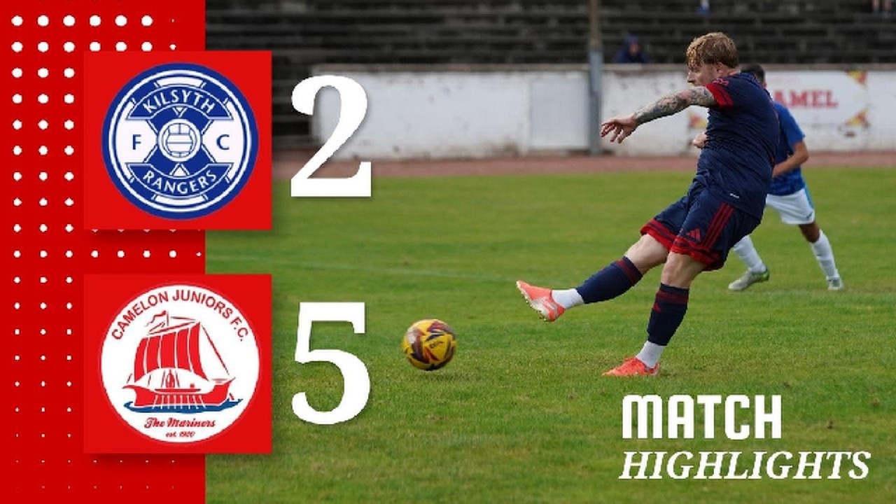 Match Highlights: Kilsyth Rangers 2-5 Camelon (20/7/26)