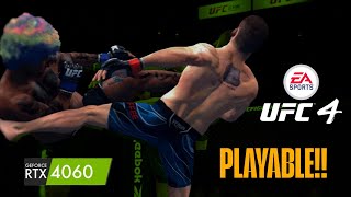 EA Sports UFC 4 Is Finally Playable on PC! | Best Settings for ShadPS4