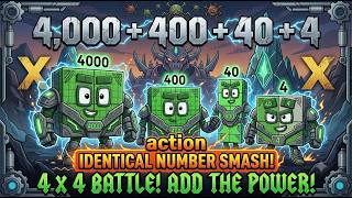 🎲 MATHBLOCKS ADVENTURE ➖ Addition of 4 Identical Numbers❗#numberblocks #math