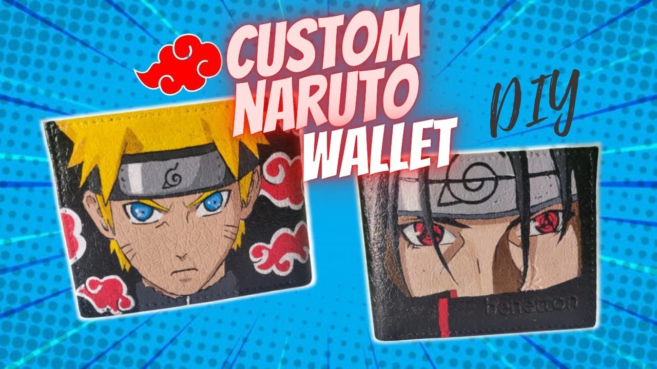 DIY Custom Naruto Wallet , (How to customize your wallet )