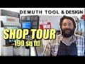 CNC Shop Tour |  Adam Started His Own CNC Machining Business!