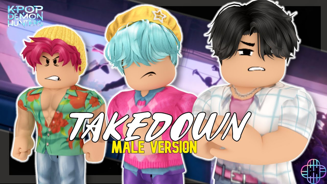 Takedown Scene | 【Male Cover】| KPop Demon Hunters | Roblox Animation