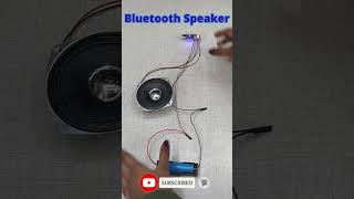 ?How to Make Bluetooth Speaker at home II Bluetooth Speaker Connection ytshorts bluetoothspeaker