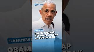 RAHASIA TERBONGKAR! Obama Ungkap Netanyahu Desak Amerika Gempur Iran Demi Kepentingan Sepihak Israel