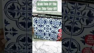 🔥 AWESOME Decor DIY Using Dollar Tree Tile Squares! #dollartreediy #shesocraftdee #shorts