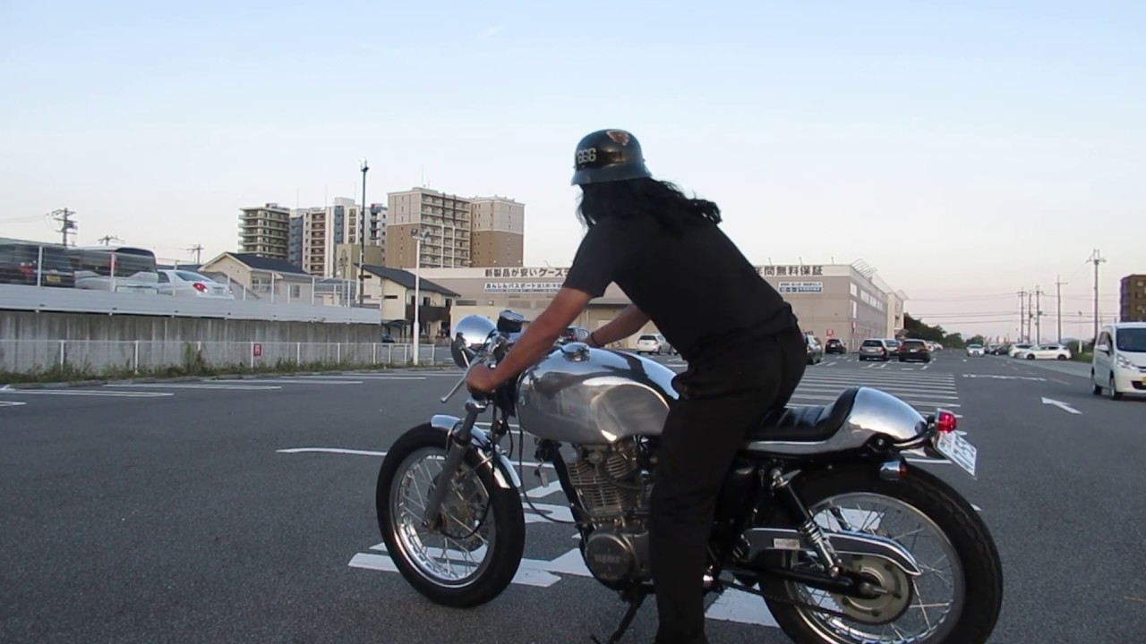 Sr400 アルミカフェレーサー Caferacer 2 ｅｒ ロッカーズ 試走 Rockers Bratcafe Japan Youtube