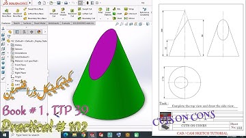 Mechanical Draftsman Sheet No 102 || TTP 39 || solidworks tutorial || solidworks beginners