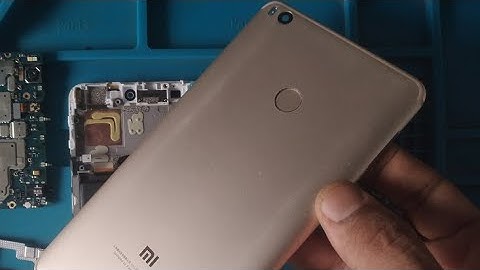 Xiaomi Mi Max 2 disassembly
