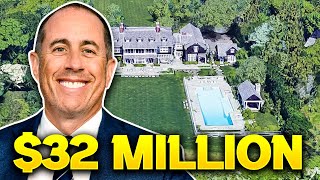 Inside Jerry Seinfeld Spends Hampton's Mansion